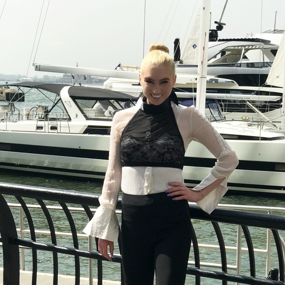 🖤 Hanky Panky After Midnight Black lace bralette with ribbon tie - Picture 1 of 16